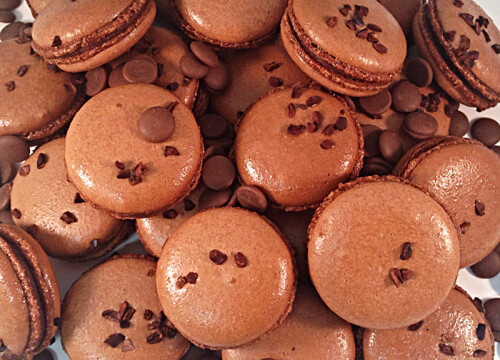 Chocolate Macaron Cavallaros